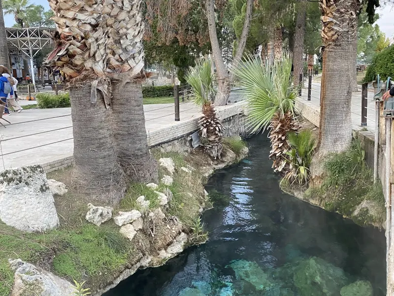 Pamukkale Antik Havuz (Kleopatra Havuzu) — fotoğraf