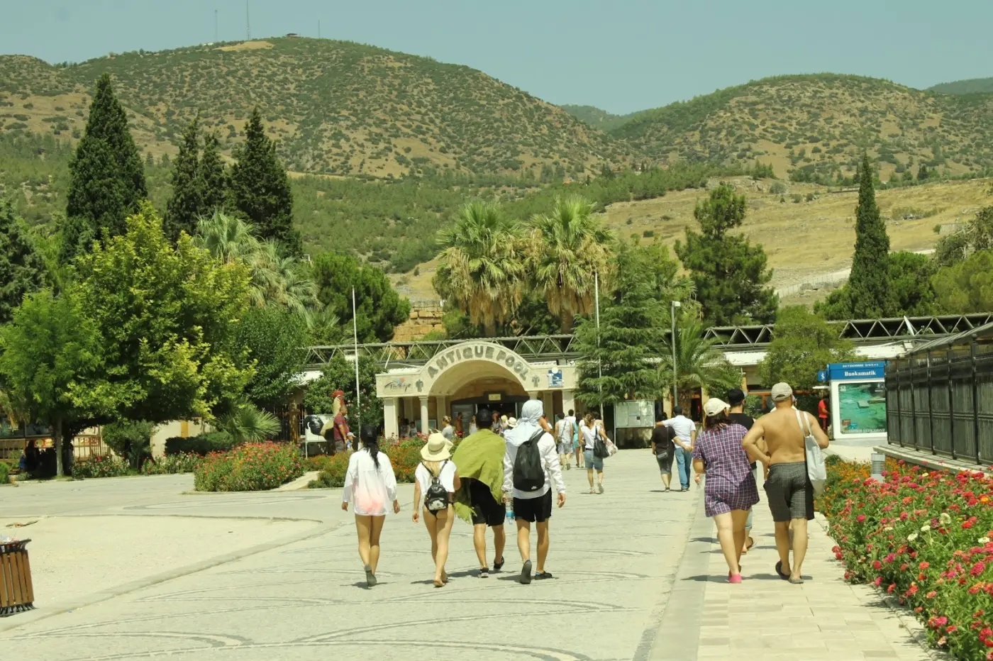Pamukkale Antik Havuz (Kleopatra Havuzu) — fotoğraf