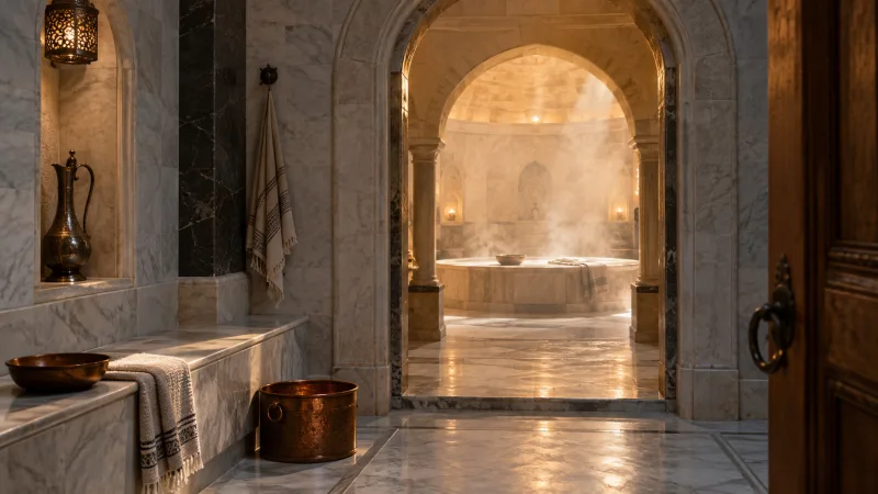Hamam sıcaklığı kaç derecedir? Bölüm bölüm sıcaklık ve nem